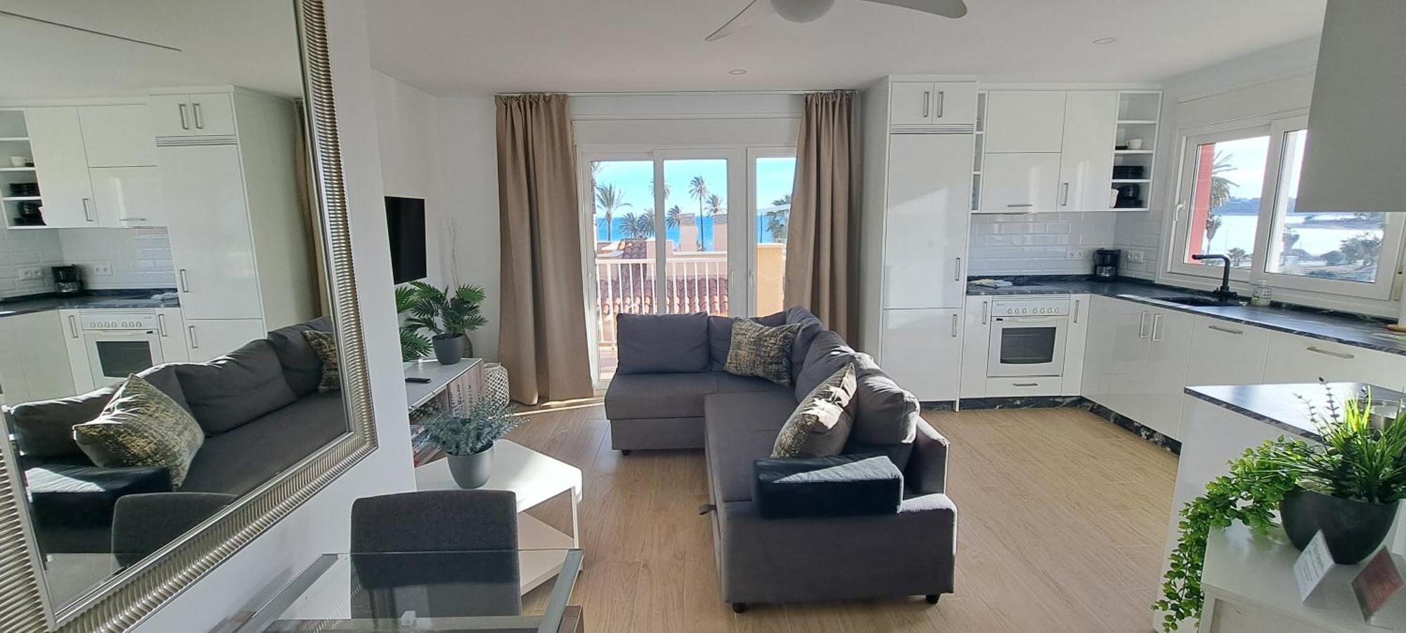 Mazarron Beach Apartment エクステリア 写真